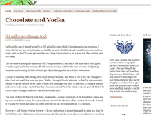 Tablet Screenshot of chocolateandvodka.com